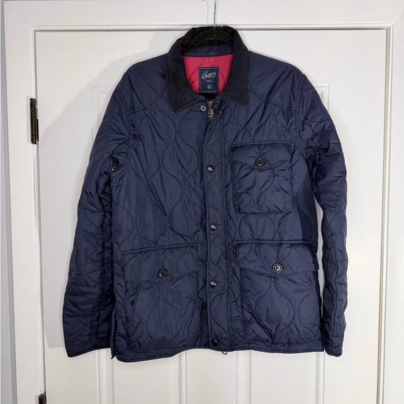 GRAYERS SIZE L Andrew Lightweight Quilted Jacket NAVY BLUE MEN’s - Picture 2 of 4